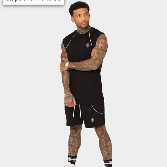 Polaris Raglan Muscle T-Shirt - Picture 7 of 8